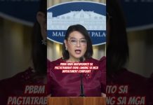 PBBM hindi mapapahinto sa pagtatrabaho #pbbm #vpsara #impeachment
