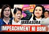 IMPEACHMENT VS BBM IBABASURA