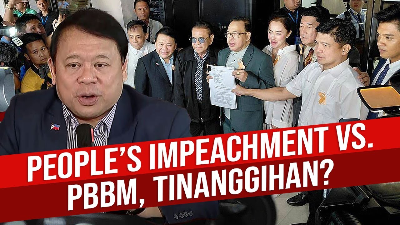 LIVE: PEOPLE’S IMPEACHMENT VS. PBBM, TINANGGIHAN?