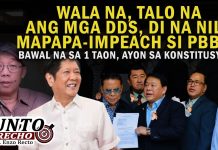 WALA NA, TALO NA ANG MGA DDS, DI NA NILA MAPAPA-IMPEACH SI PBBM!