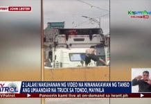 TV PATROL: 2 nagnakaw ng tanso sa truck sa Tondo, Maynila arestado