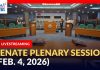 LIVE – Senate plenary session (Feb. 4, 2026) | GMA Integrated News