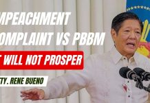 IMPEACHMENT COMPLAINT VS PBBM | IT WILL NOT PROSPER | Atty. Bueno Explains