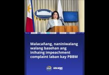 Malacañang, naniniwalang walang basehan ang inihaing impeachment complaint laban kay PBBM