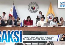 PBBM impeachment complaints “sufficient in form”—House committee | Saksi