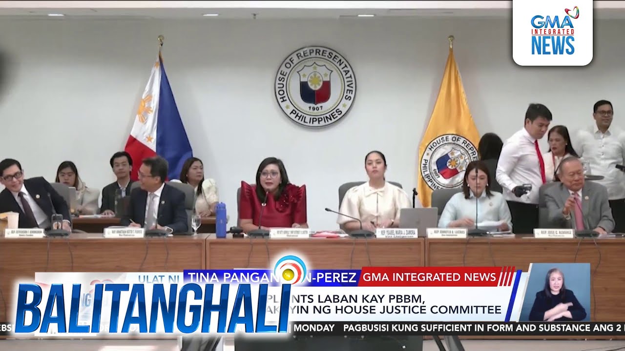 House Justice Committee starts discussions on the impeachment complaints vs.