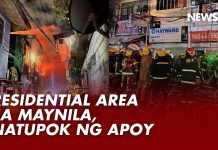 Sunog, sumiklab sa residential area sa UN Avenue, Paco, Maynila 4
