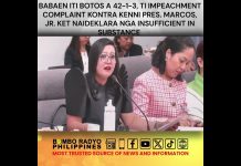 IMPEACHMENT COMPLAINT KONTRA KENNI PBBM, NAIBASURA