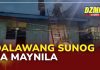 Dalawang sunog, naitala sa Maynila sa magdamag | DZMM Teleradyo (09 February 2026)