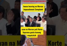 House hearing on Marcos Impeachment Complaint#handsup#vote#impeachment#pbbm#shorts#majority#trending