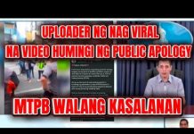 Uploader ng nag viral na video sa maynila humingi ng public apology..