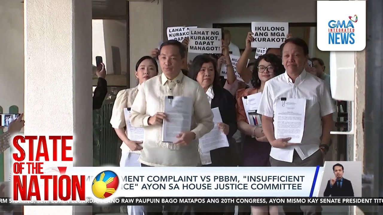 House panel: 2 impeachment raps vs PBBM