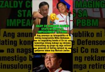 ZALDY CO HANDANG MAGING WITNESS SA IMPEACHMENT PARA KAY PBBM #trend #SHORTS