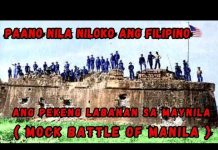 Ang pekeng labanan sa Maynila /Mock Battle of Manila
