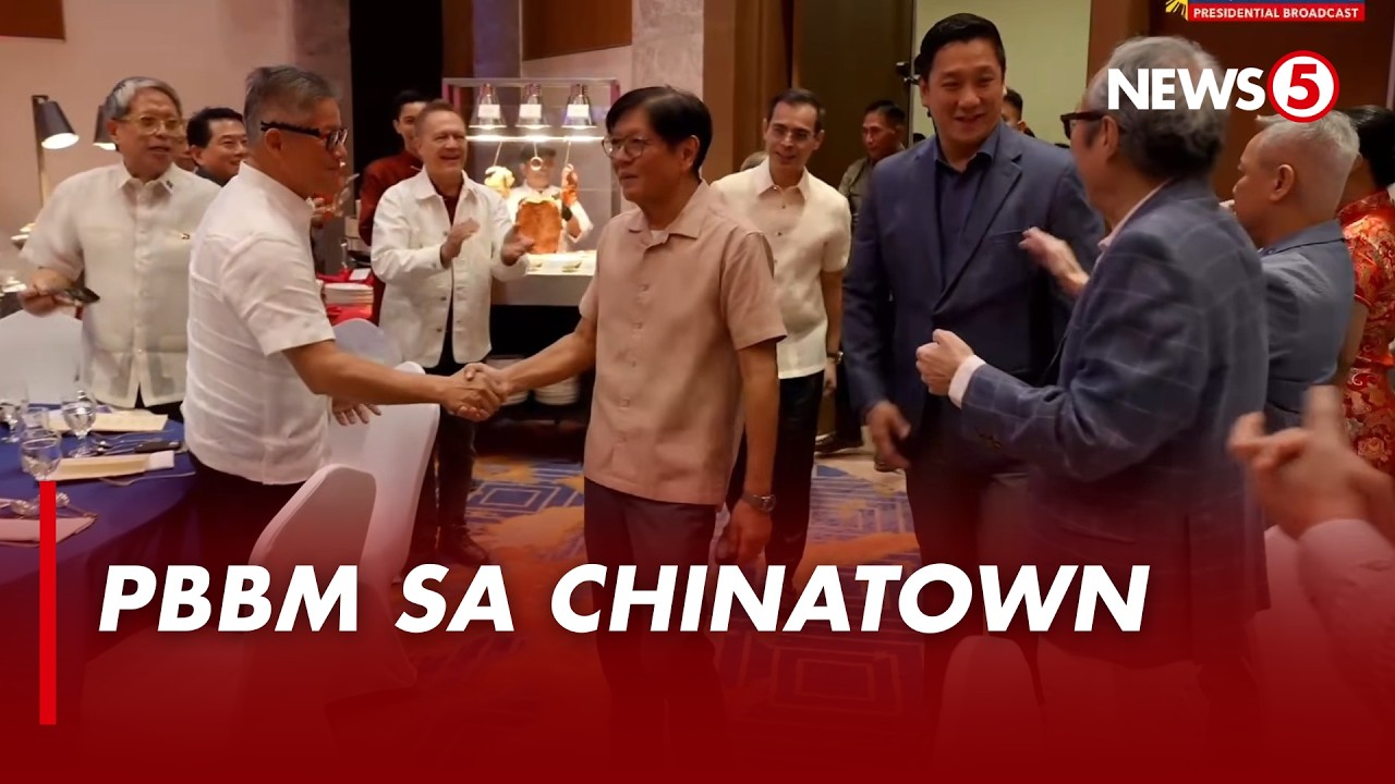 Chinatown revitalization phase II, personal na dinaluhan ni PBBM sa