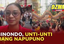 China Town sa Binondo, Maynila, unti-unti nang napupuno | DZMM Teleradyo (17 February 2026)