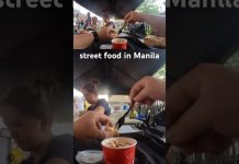 street food in Manila Philippines markets #travel #pov #streetfood #philippines