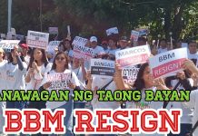 BBM RESIGN PANAWAGAN NG TAONG -BAYAN #dds #bbmresign