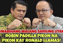 PERSONALAN NA! PATUDSADAHAN NI ROBIN PADILLA AT RONALD LLAMAS NAPUNTA SA USAPANG SIPILYO!