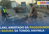Lalaki, arestado sa pagsusunog ng basura sa Tondo, Maynila