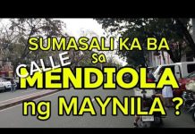 Sumasama Kaba sa mga Kaganapang sa Calle Mendiola ng Maynila?