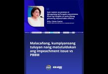 Malacañang, kumpiyansang tuluyan nang matutuldukan ang impeachment issue vs PBBM