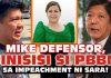 MIKE DEFENSOR, SINISISI SI PBBM SA IMPEACHMENT NI SARA DUTERTE!