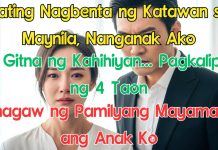 Dating Nagbenta ng Katawan sa Maynila, Nanganak Ako sa Gitna ng Kahihiyan… Pagkalipas ng 4 Taon…