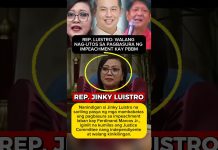 REP. LUISTRO: WALANG NAG-UTOS SA PAGBASURA NG IMPEACHMENT KAY PBBM