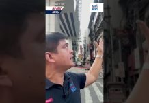 Isa, sugatan matapos mabagsakan ng debris mula sa lumang gusali sa Maynila | GMA Integrated News