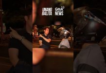 Kotse, bumangga sa concrete barriers sa Maynila; Isa, sugatan #shorts | Unang Balita