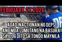 ESTERO DE VITAS SA TONDO MAYNILA AGAD INACTIONAN NG DEPS SOBRANG DAMING TAMBAK