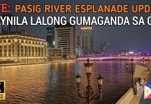 WOW! MAYNILA LALONG GUMAGANDA PAGSAPIT NG DILIM | PASIG RIVER ESPLANADE UPDATE