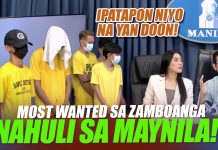 TOP 2 MOST WANTED SA ZAMBOANGA, NATIMBOG NI MAYOR ISKO SA MAYNILA!