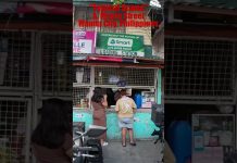 Typical Scene on A. Rivera Street in Manila City in the Philippines