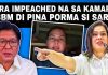 Sara Duterte Na Impeach Na Sa Kamara!!!? Pag Babanta Kay PBBM Matibay Na Ebidensya!!!