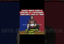 IMPEACHMENT VS PBBM, TINULDUKAN NA SA KAMARA 😊😊😊