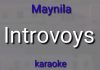 Maynila (Introvoys) karaoke 🎤