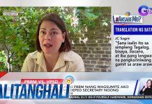 VP Duterte – Amoy alak si PBBM nang magsumite ako ng resignation bilang… | Balitanghali