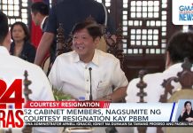 52 Cabinet members, nagsumite ng courtesy resignation kay PBBM | 24 Oras
