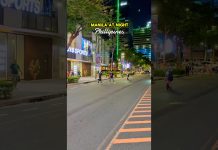 Why Everyone in Manila Rides Electric Bikes at Night 🇵🇭 #shorts