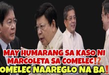 MAY PRESSURE SA COMELEC NA HUWAG PIRMAHAN ANG RESO LABAN KAY MARCOLETA⁉️LAKAS NG TS!NADOR‼️