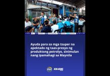 Ayuda para sa mga tsuper, sinimulan nang ipamahagi sa Maynila