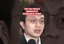 Cong Kiko Barzaga nanawagan ng resignatin ni Speaker Dy #floodcontrol #pbbm #house