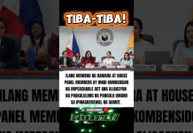 HOUSE PANEL HINDI KOMBENSIDO NA MA-IMPEACH SI PBBM! #highlights#panel#house#viral#news#today