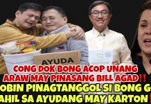 ROBIN UMIYAK DAHIL SA AYUDANG MAY KARTON‼️BAKIT KASI KAILANGAN MAY KARTON⁉️DAHIL TATAY NYO KARTON⁉️