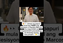 ๐ฎ๐ต๐ญ VERY PROPER! PBBM pinuri si Sandro Marcos sa pag-inhibit sa impeachment proceedings ๐โ๏ธ