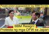 BBM Resign sigaw ng mga OFW sa Japan nagkilos protesta