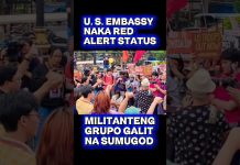 RED ALERT STATUS ANG U. S EMBASSY SA. MAYNILA