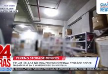 P31.4M mga pekeng external storage device, nasamsam sa Maynila | 24 Oras Weekend